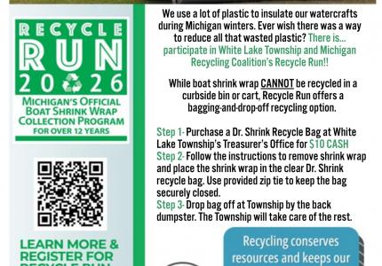 Boat Shrink Wrap Recycling Program