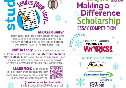 Fran & Russ Anderson Scholarship Flyer