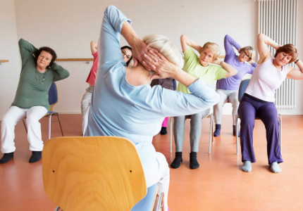 Chair yoga