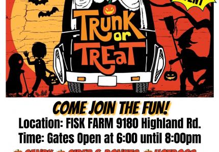 TRUNK OR TREAT FLYER