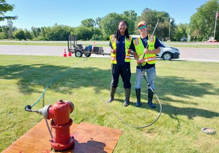 Hydrant Painting Crew
