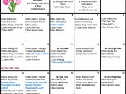 Dublin May Calendar 2026