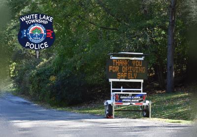 Radar Trailer on the roadside