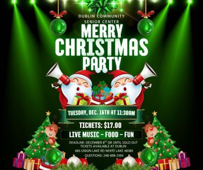 Dublin's Merry Christmas Party 2025