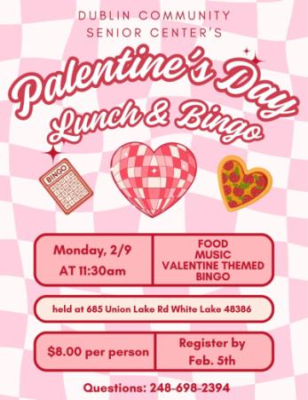 Pal-entine's Day Lunch & Bingo