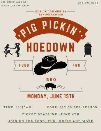 Pig Pickin' Hoedown