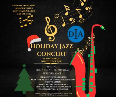 December Trip: Holiday Jazz Concert at DIA