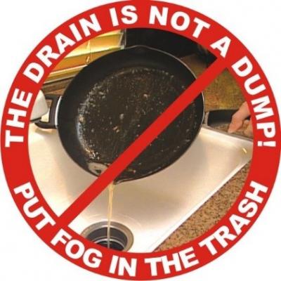 The Drain Is Not A Dump!