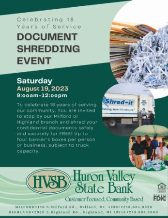 Shred Event