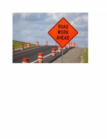 Road Work Sign