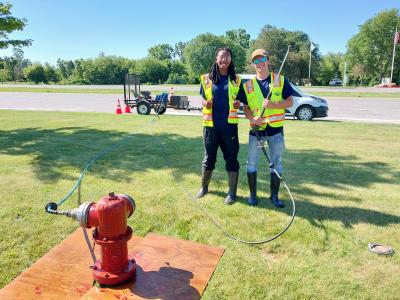 Hydrant Painting Crew