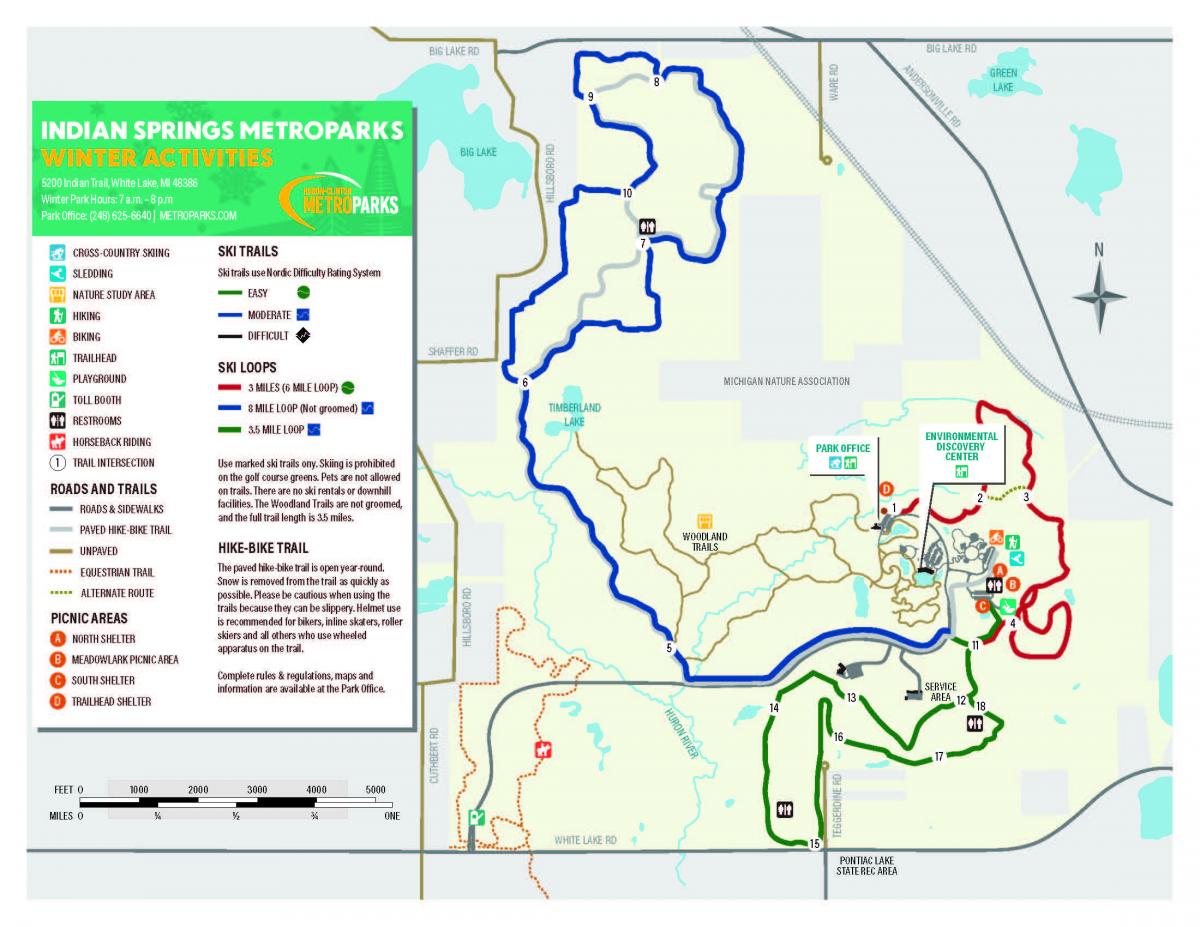 Indian Springs Park Map