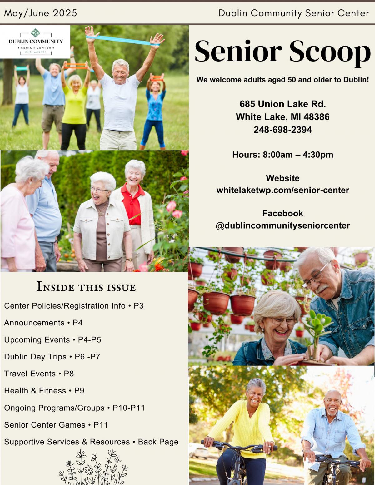 May June Senior Scoop Newsletter