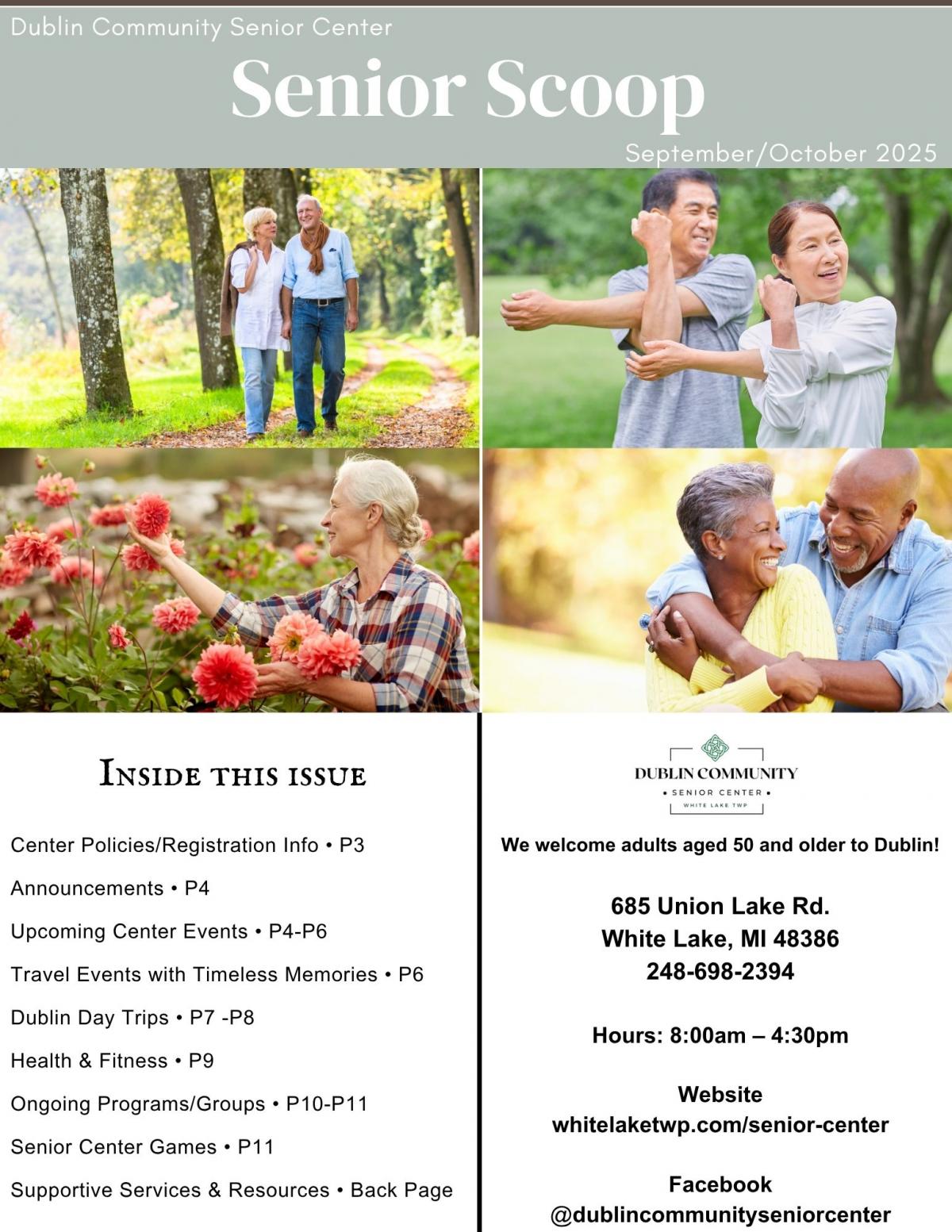 Dublin's Senior Scoop Sept/Oct. Newsletter 2025