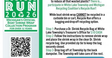 Boat Shrink Wrap Recycling Program