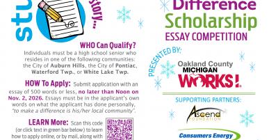 Fran & Russ Anderson Scholarship Flyer