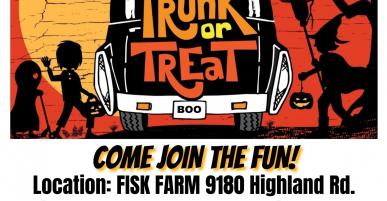 TRUNK OR TREAT FLYER